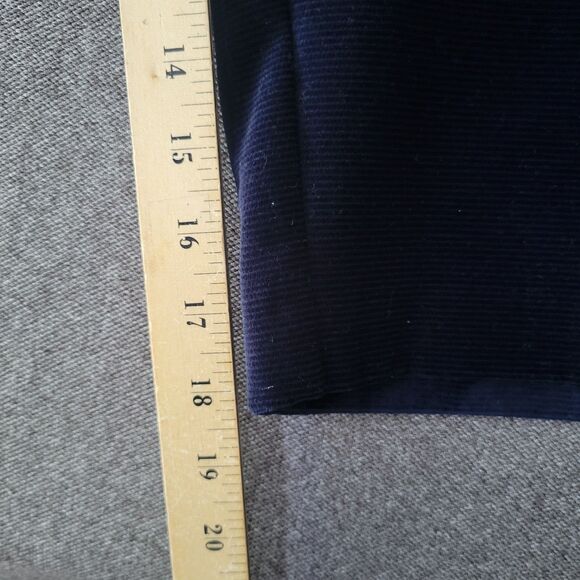 ASOS WHITE Size 4 Blue Corduroy Ankle Crop Jumpsuit 838 - Picture 11 of 11